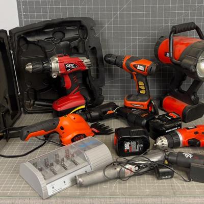 Great Big Pile of CORDLESS TOOLS 