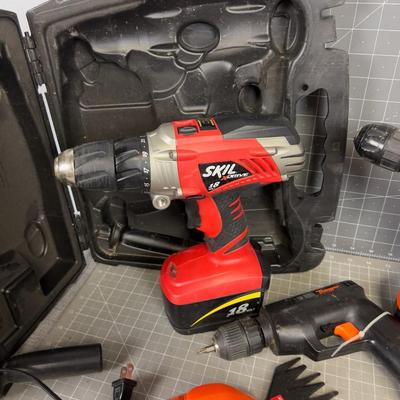 Great Big Pile of CORDLESS TOOLS 