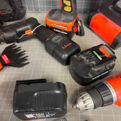 Great Big Pile of CORDLESS TOOLS 