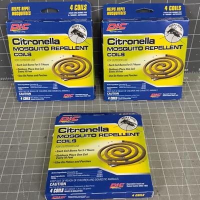 Citronella Mosquito Repellent Coil 