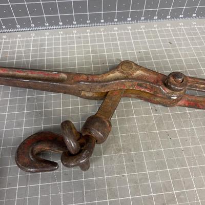 2 Chain Binder Tie Downs.