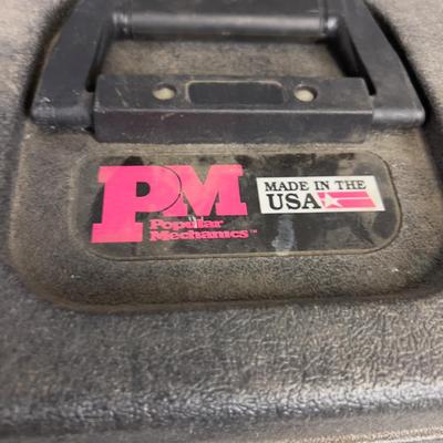 Tool Box, Plastic with Tool Tray 