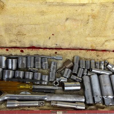 Socket Wrenches in a Case