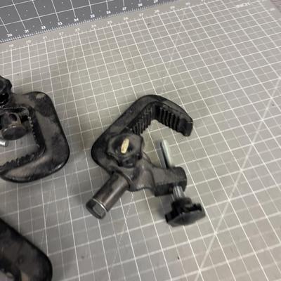 Heavy Duty Stage Lighting Clamps (5) 