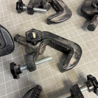 Heavy Duty Stage Lighting Clamps (5) 