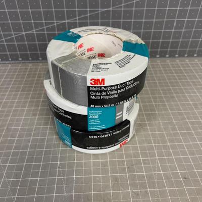 3 Rolls of NEW DUCT Tape