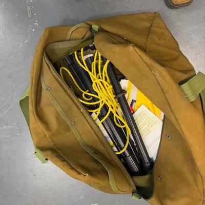 Coleman Raft and an Air Mattress, Paddles, Life Vest,  Pump