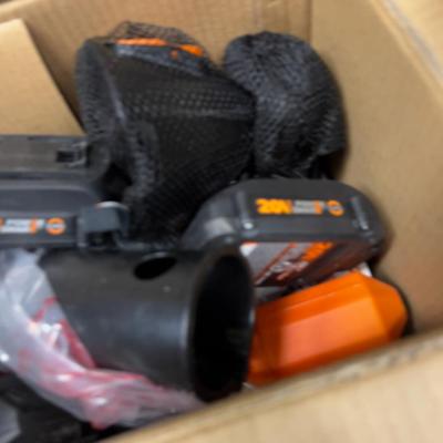 IWORX Cordless Electric Tools Both Yard and Garage Tools plus batteries and chargers