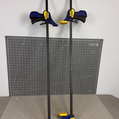 IRWIN Quick Grip Bar Clamp Pair