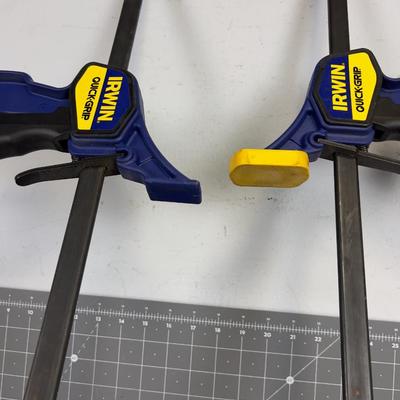 IRWIN Quick Grip Bar Clamp Pair