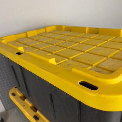 Totes Large Black / Yellow