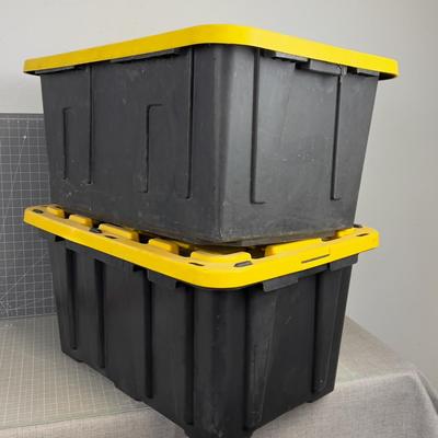 Totes Large Black / Yellow