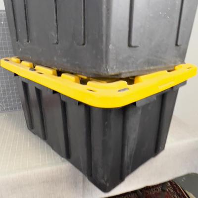 Totes Large Black / Yellow