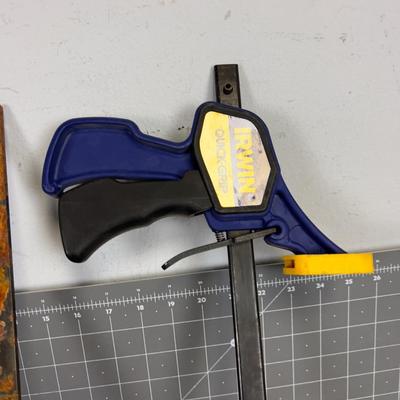2 Quick Clamps Bar Clamps