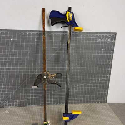 2 Quick Clamps Bar Clamps