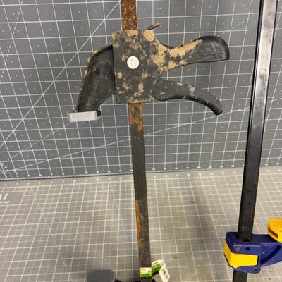2 Quick Clamps Bar Clamps