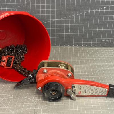 Dayton 3/4 Ton Chain HOIST 