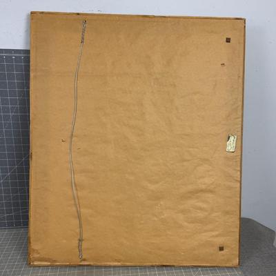 Map of the PONDAROSA in a Barnwood Frame