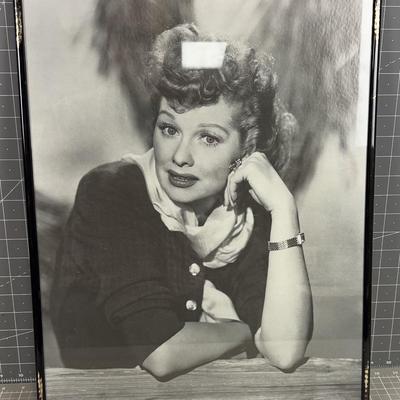 Framed Lucile Ball Poster / Photo Print 
