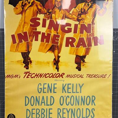 SINGING IN THE RAIN Poster 