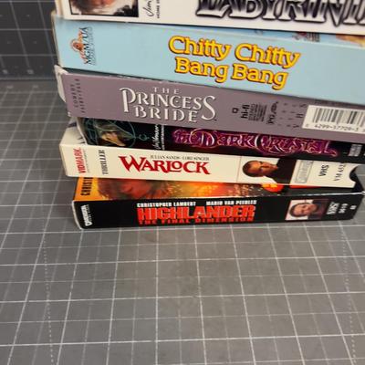 Lot of Collectible VHS Tapes 