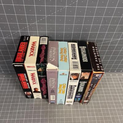 Lot of Collectible VHS Tapes 