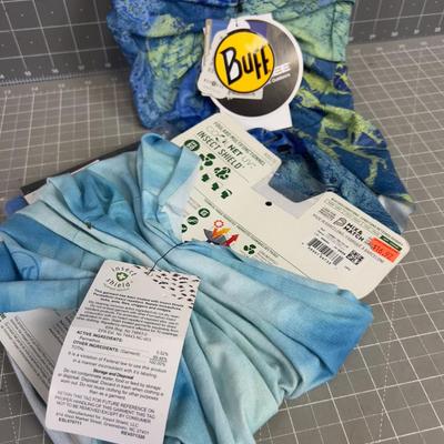 3 Gaiters; UV Protection / Mask, NEW 