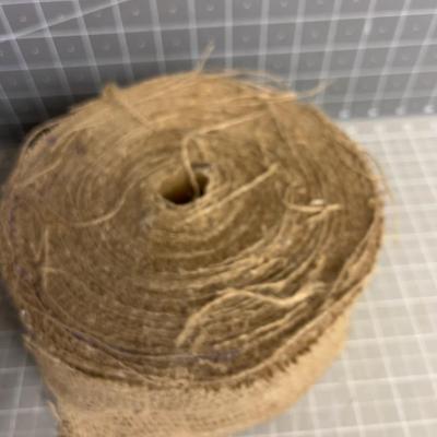 Garden Twine and Burlap Tree Wrap 