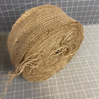 Garden Twine and Burlap Tree Wrap 