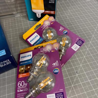 Light Bulbs LED Mostly, NEW