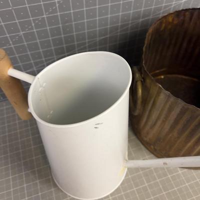 Planter and Watering Can 