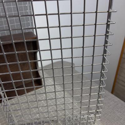 Wire and a Wood Tray