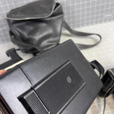 3 Polaroid Cameras with. Bags VINTAGE