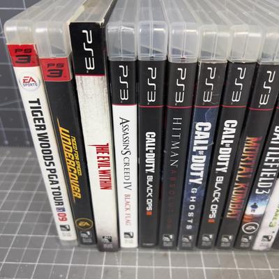Large Lot of PS3 Games 