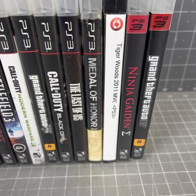 Large Lot of PS3 Games 