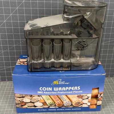 Coin Counter and Coin Rolls