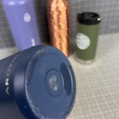 Travel Mugs and Water Bottles (5) 