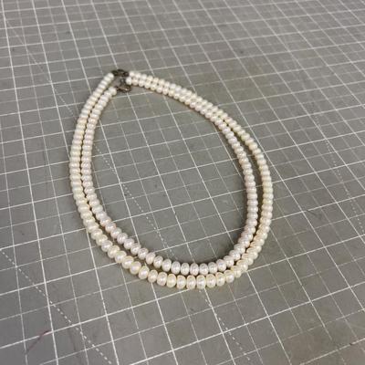 Pearl Necklaces - 2 Separate Strands