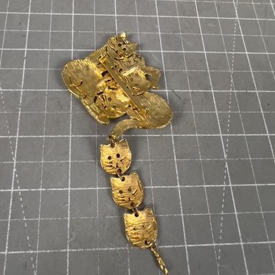 Ultra Craft CAT Brooch 