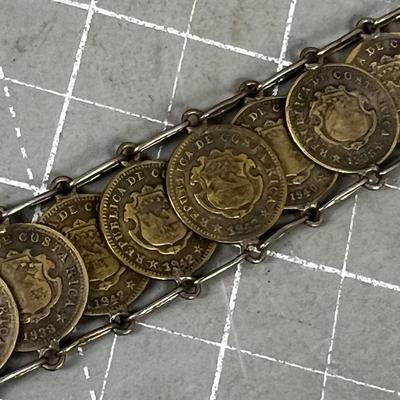 Costo Rican COIN Bracelet
