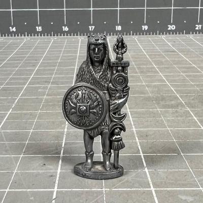 Pewter Miniature Barbarian WARRIOR 