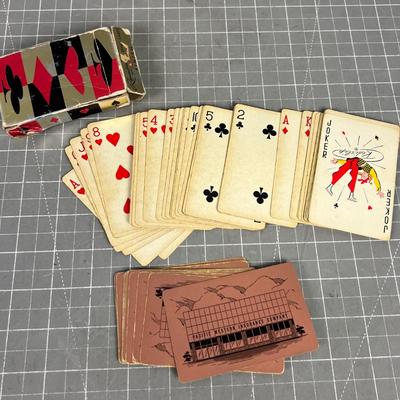 Pacific Western Insurance Company Playing Cards