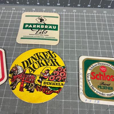 Vintage Germany Beer Coasters