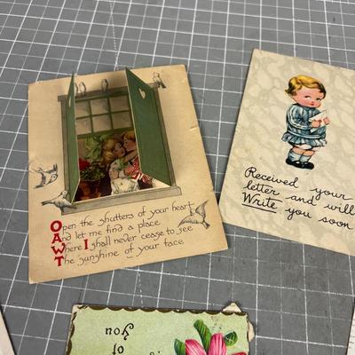 Antique Post Cards and Cards - Early 1900's