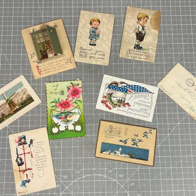 Antique Post Cards and Cards - Early 1900's
