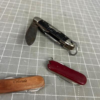 Camping and a Few Folding Knives