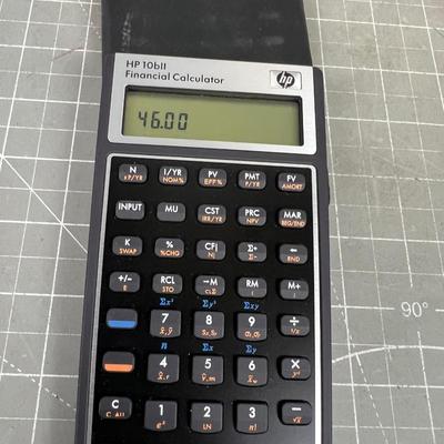 HP 10bII Financial Calculator