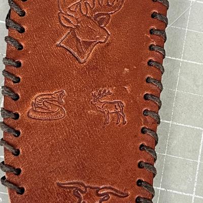Hand Tooled Leather Sheath 