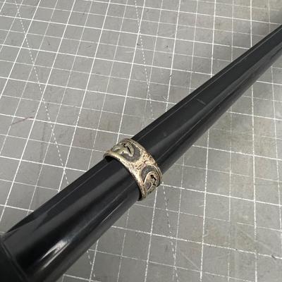 ZUNI Bear Fetish Ring Sz. 12.5