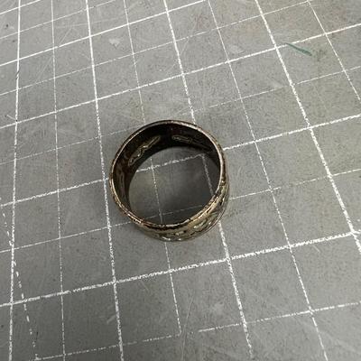 ZUNI Bear Fetish Ring Sz. 12.5